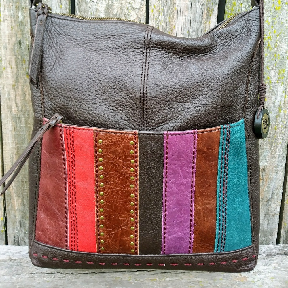 The Sak Iris Leather Crossbody Bag